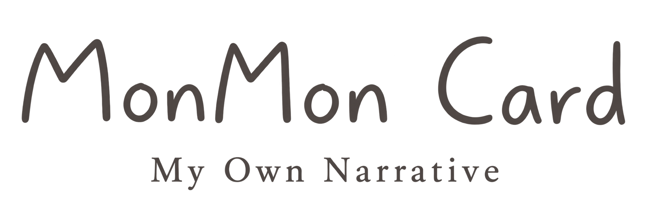 MonMon Card — My Own Narrative